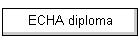 ECHA diploma